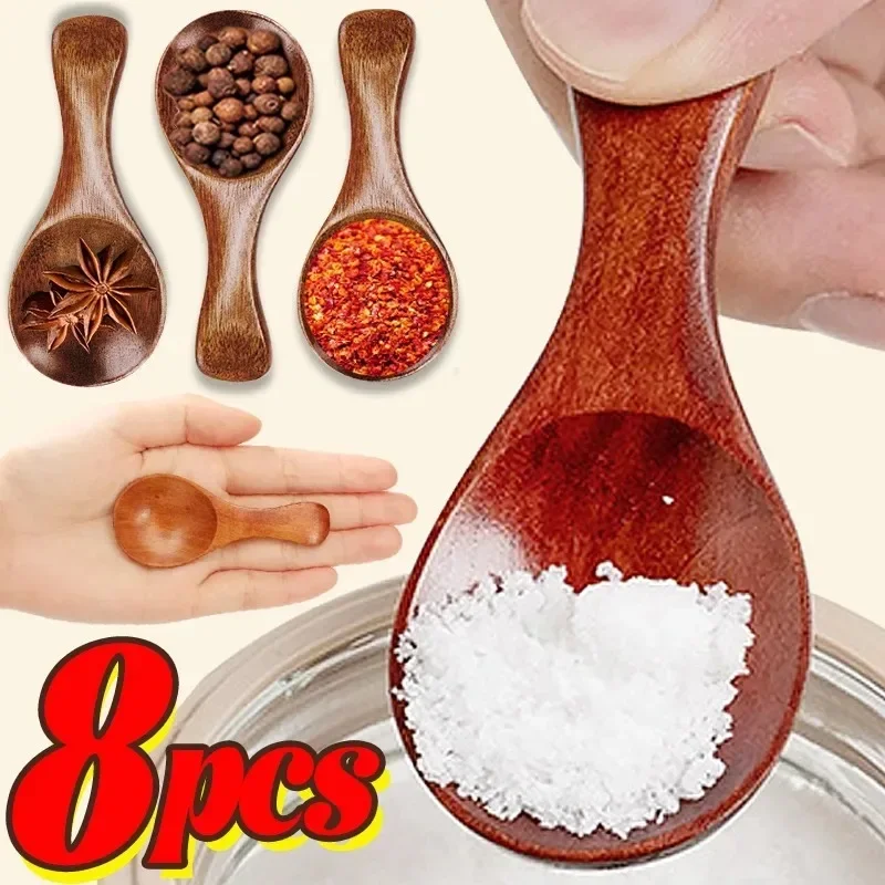 Mini Wood Teaspoons Kitchen Seasoning Scoop Honey Coffee Condiment Salt Spoon Cooking Tools Household Kitchen Gadgets Tableware
Mini Wood Teaspoons Kitchen Seasoning Scoop Honey Coffee Condiment Salt Spoon Cooking Tools Household Kitchen Gadgets Tableware