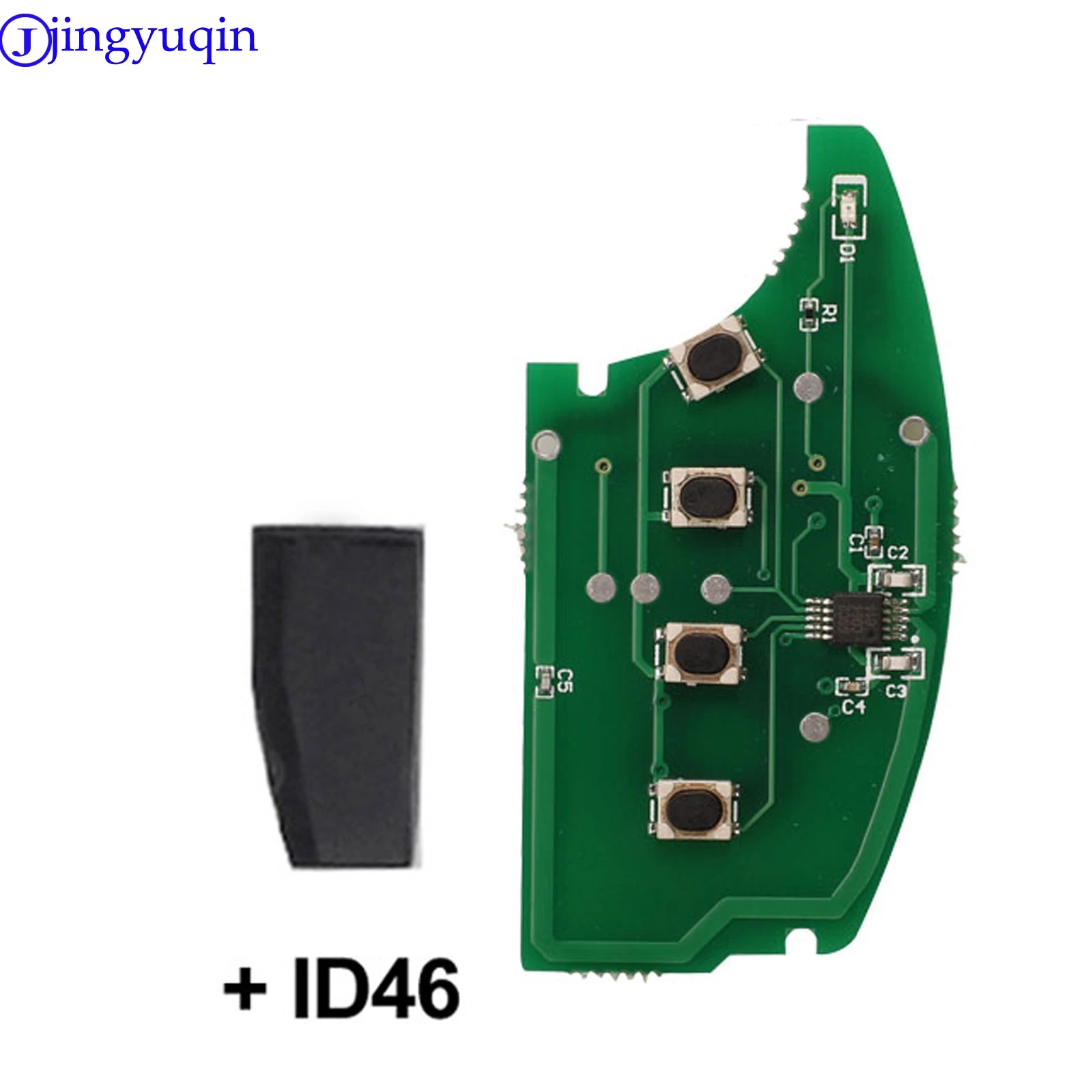 jingyuqin 4B 433Mhz With id46 Car Key Board Control For Hyundai Solaris Accent Tucson l10 l20 l30 Kia Rio Ceed
jingyuqin 4B 433Mhz With id46 Car Key Board Control For Hyundai Solaris Accent Tucson l10 l20 l30 Kia Rio Ceed