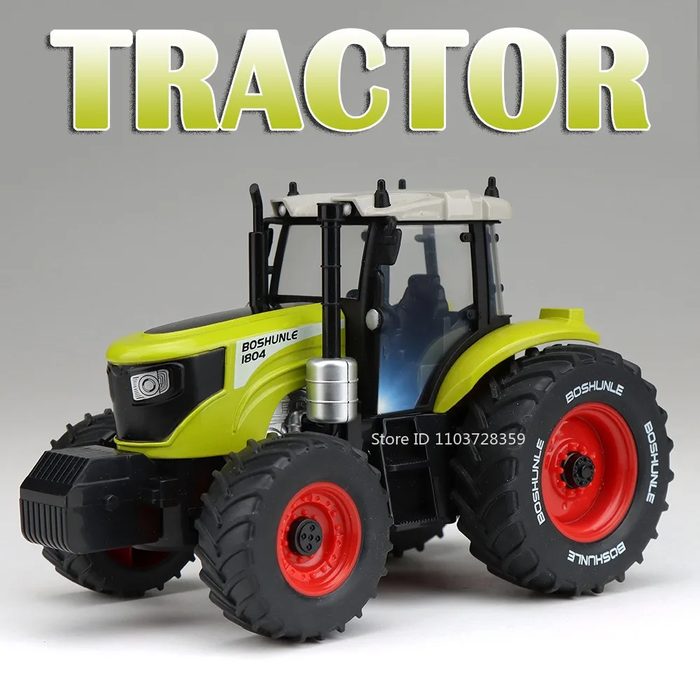 1:24 Scale Agriculture Tractor Model Toys Metal Diecast Sound Light Front Wheel Steering Rubber Tires for Boys Festival Gifts
1:24 Scale Agriculture Tractor Model Toys Metal Diecast Sound Light Front Wheel Steering Rubber Tires for Boys Festival Gifts