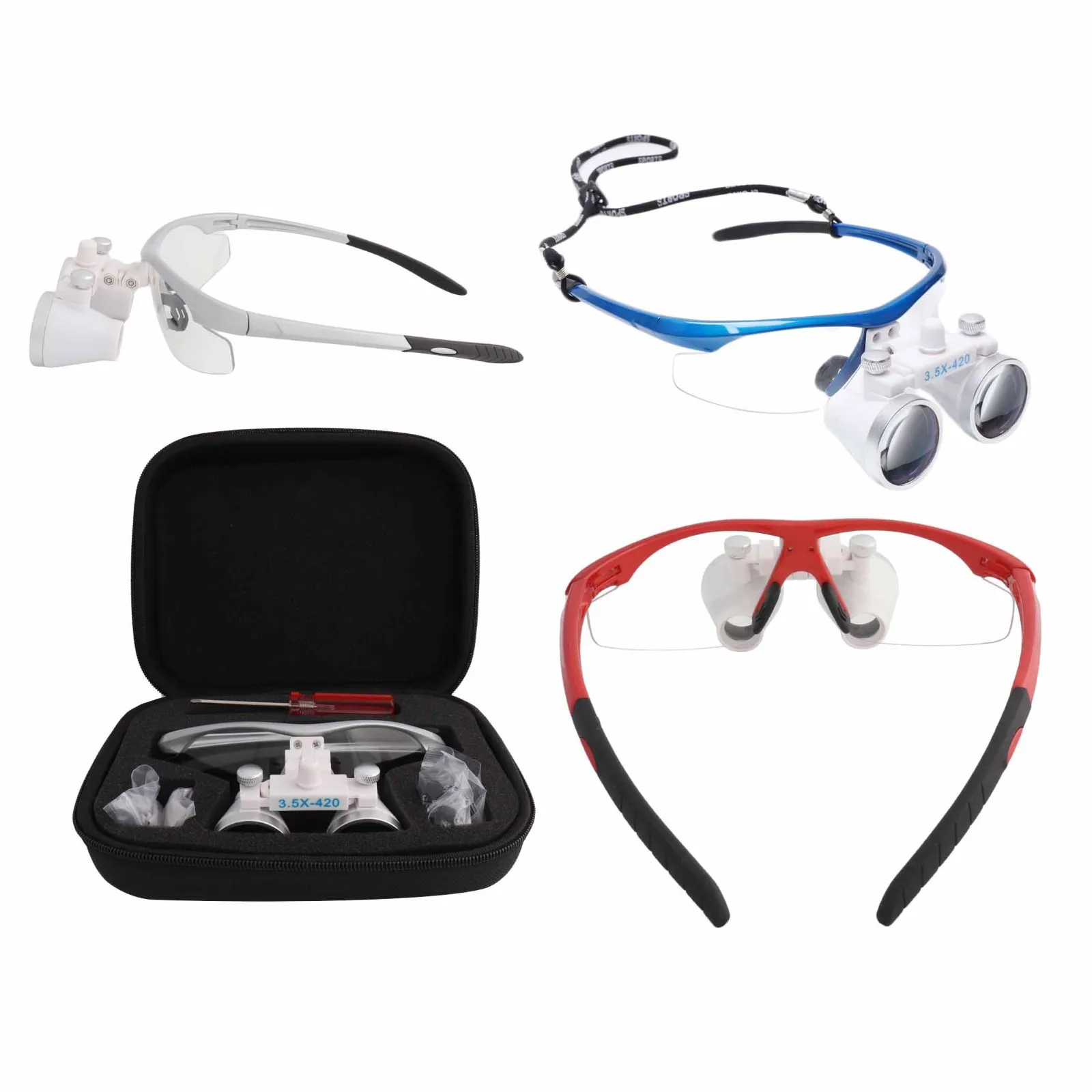 Dental Loupes Lab Medical Magnifier Magnification Binocular 2.5 3.5x420 Cloth Case 4 Colors More Types
Dental Loupes Lab Medical Magnifier Magnification Binocular 2.5 3.5x420 Cloth Case 4 Colors More Types