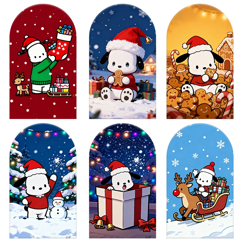 Pochacco Christmas Theme Arch Backdrop Cover Joyful Festive Scene For Kids Birthday Baby Shower Photo Booth Decor Background
Pochacco Christmas Theme Arch Backdrop Cover Joyful Festive Scene For Kids Birthday Baby Shower Photo Booth Decor Background