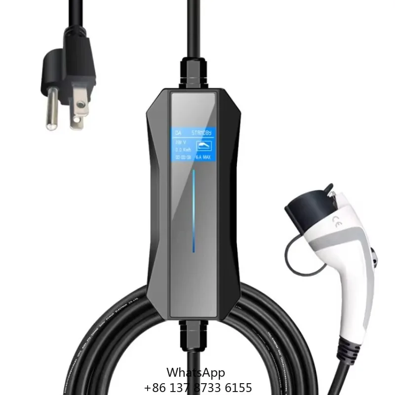 Guangzhou Supplier Mode 2 7.4kw Portable Charging Station With Type 1 Plug Ev Charger
Guangzhou Supplier Mode 2 7.4kw Portable Charging Station With Type 1 Plug Ev Charger