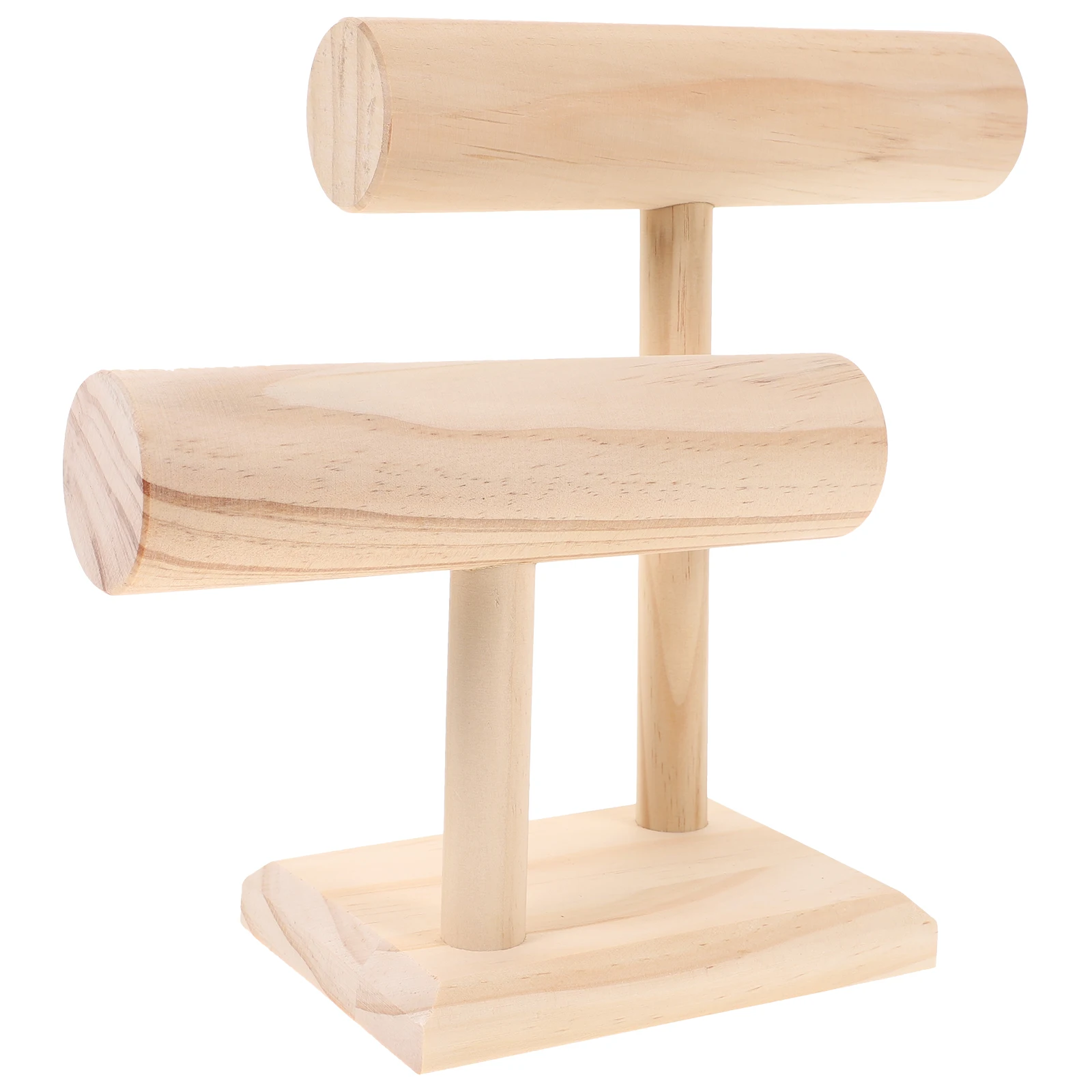 1pc Solid Wood Bracelet Stand Earrings Jewelry Organizer Pine Armbandhalter Display Rack Holder Wooden 2 Tier Storage
1pc Solid Wood Bracelet Stand Earrings Jewelry Organizer Pine Armbandhalter Display Rack Holder Wooden 2 Tier Storage