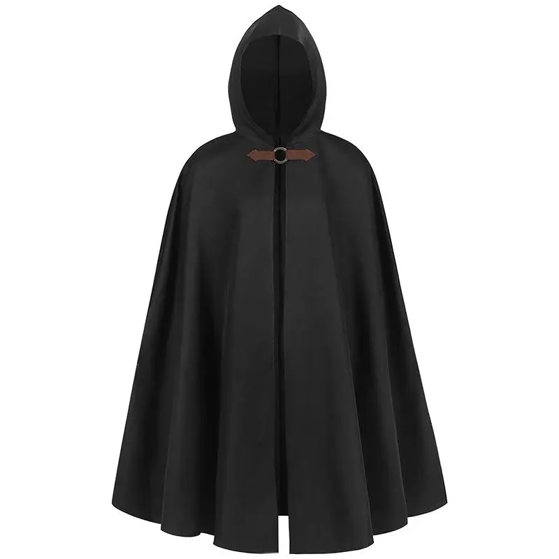 loween Men's Hooded Cloak Medieval Pirate oulder Wrap Long Robe Old Ranger Performance Costume
loween Men's Hooded Cloak Medieval Pirate oulder Wrap Long Robe Old Ranger Performance Costume