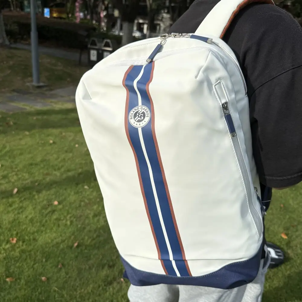 Wilson Super Tour Roland Garros 2023 Tennis Backpack Design Elegance Navy Tournament Racket Bag with Partial Racquet Compartment
Wilson Super Tour Roland Garros 2023 Tennis Backpack Design Elegance Navy Tournament Racket Bag with Partial Racquet Compartment