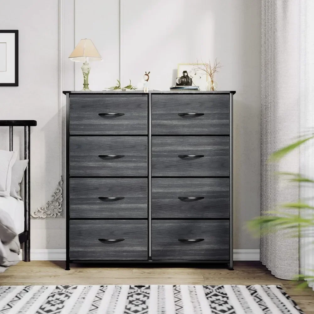 y Dresser with 8 Drawers - Fabric Storage Tower, Organizer Unit for Bedroom, Hallway, Closets - Sturdy Steel Frame
y Dresser with 8 Drawers - Fabric Storage Tower, Organizer Unit for Bedroom, Hallway, Closets - Sturdy Steel Frame