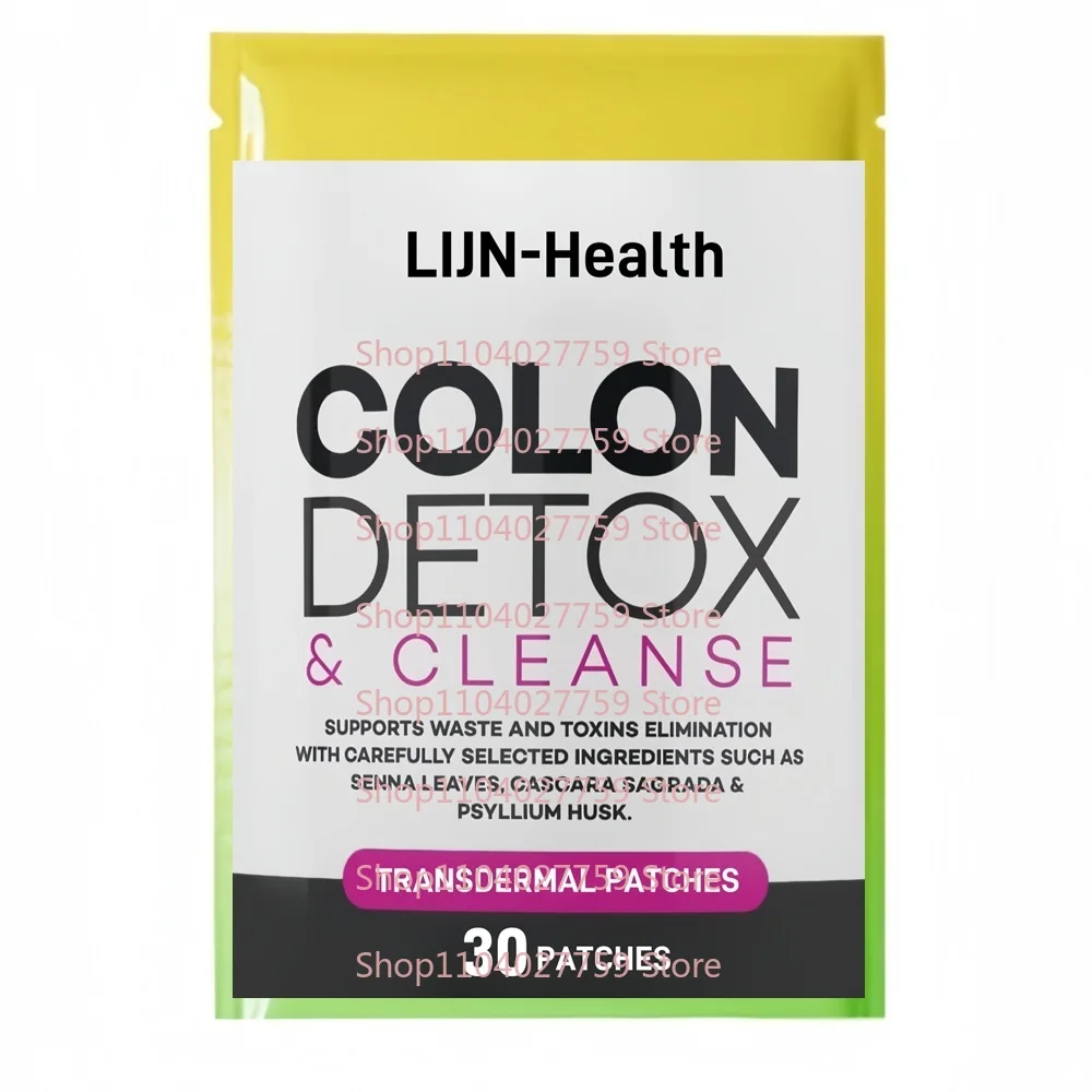 30 Patches Colon Cleanse & Detox Transdermal Patches with Aloe Vera for Constipation Relief, Weight Management
30 Patches Colon Cleanse & Detox Transdermal Patches with Aloe Vera for Constipation Relief, Weight Management