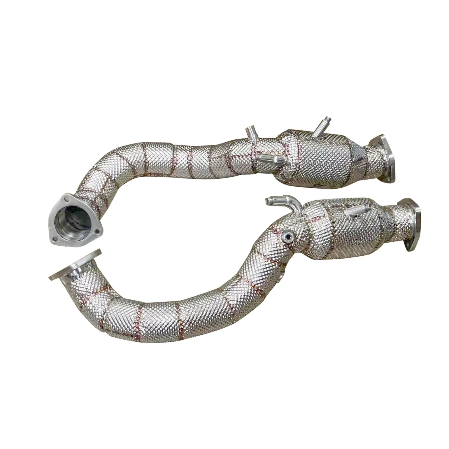 Exhaust for PORSCHE 718 GTS 4.0 2019-2023 stainless steel exhaust downpipe with heat shield with catalytic
Exhaust for PORSCHE 718 GTS 4.0 2019-2023 stainless steel exhaust downpipe with heat shield with catalytic