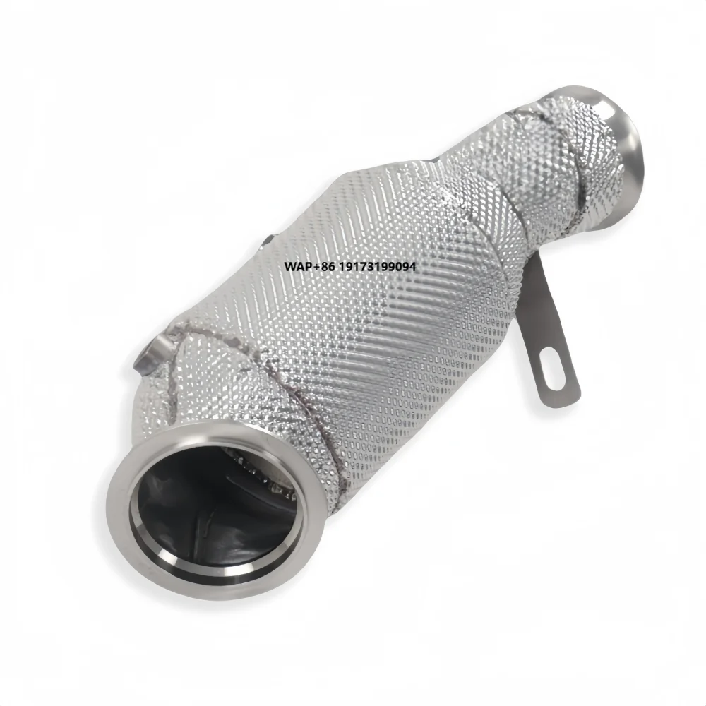 Insulated Downpipe Exhaust Header for M2 N55 F87 3.0T 2014-2018 SS304 Car Performance Exhaust System Catalytic Converter
Insulated Downpipe Exhaust Header for M2 N55 F87 3.0T 2014-2018 SS304 Car Performance Exhaust System Catalytic Converter
