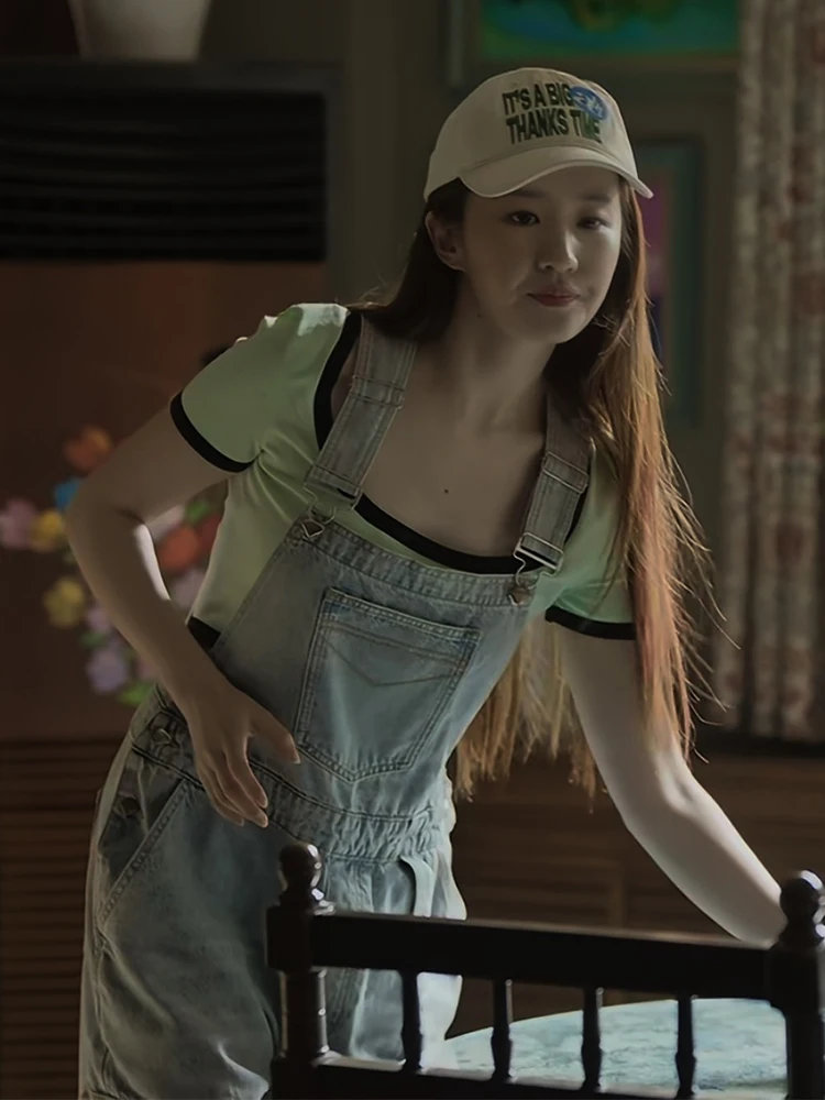 Rose's S Women's Denim Overalls Small Size Yellow Mei Workwear Pants Set High Waist Straight Leg Jeans Blue Color
Rose's S Women's Denim Overalls Small Size Yellow Mei Workwear Pants Set High Waist Straight Leg Jeans Blue Color