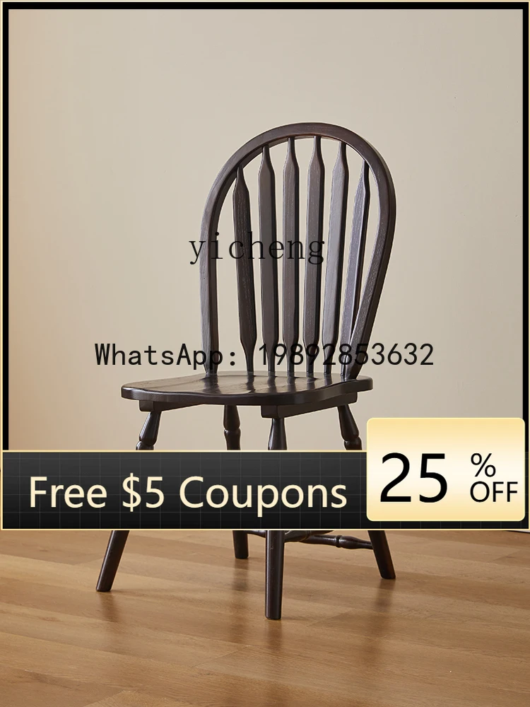 YFY American Style Solid Wood Dining Chair Vintage Distressed Home Restaurant Chair Small Apartment Soft Cushion Leisure Chair
YFY American Style Solid Wood Dining Chair Vintage Distressed Home Restaurant Chair Small Apartment Soft Cushion Leisure Chair