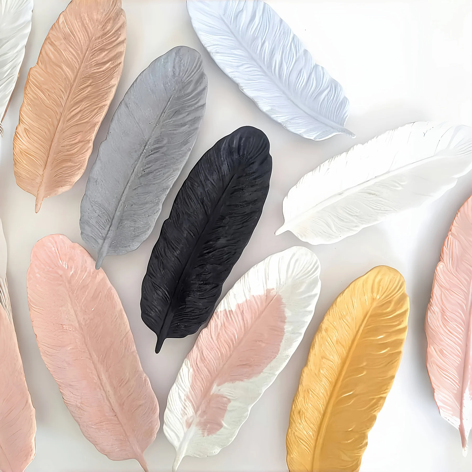 1 шт.-форма для лотка из смолы с перьями, большая силиконовая форма в форме перьев, используемая для хранения брелков, колец, ювелирных изделий и поделок своими руками подарков.
1 шт.-форма для лотка из смолы с перьями, большая силиконовая форма в форме перьев, используемая для хранения брелков, колец, ювелирных изделий и поделок своими руками подарков.