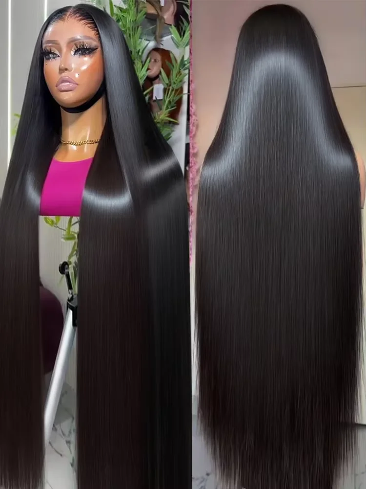 13x4 13x6 Straight Hd Lace Front Wig 34 36Inch Lace Front Wig Human Hair Brazilian Frontal 200 Density Wigs For Women
13x4 13x6 Straight Hd Lace Front Wig 34 36Inch Lace Front Wig Human Hair Brazilian Frontal 200 Density Wigs For Women