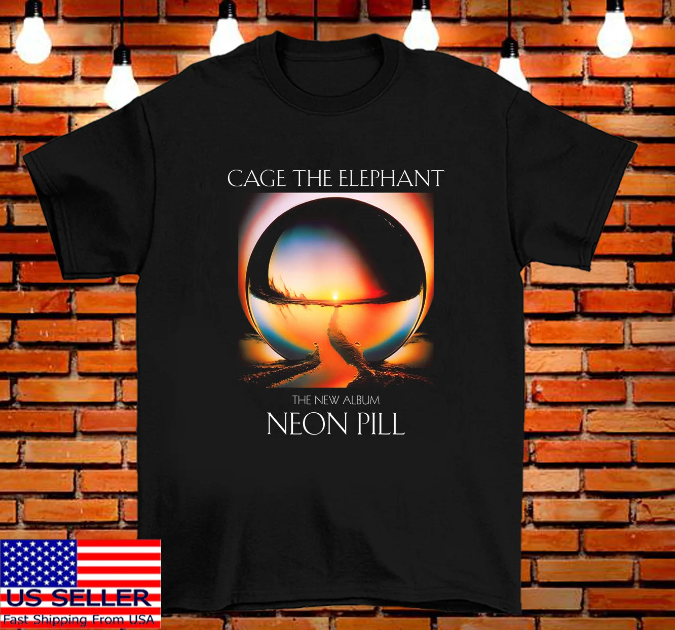 Cage the Elephant The New Album Neon Pill 2024 T Shirt Full Size S-5XL BE2605
Cage the Elephant The New Album Neon Pill 2024 T Shirt Full Size S-5XL BE2605