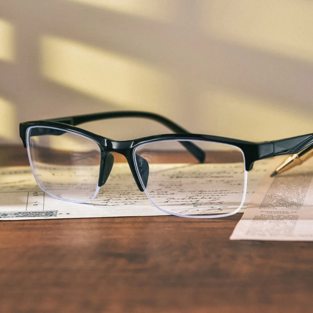 Spectacle Lens Power +75 To +400 The Aged Presbyopia Glasses Vision Care Lightweight Farsightedness Reading Glasses Half-frame
Spectacle Lens Power +75 To +400 The Aged Presbyopia Glasses Vision Care Lightweight Farsightedness Reading Glasses Half-frame