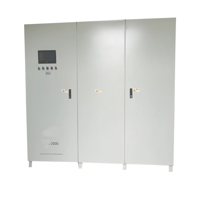 ABOT New Product With LCD Display 415V 380V 3 Phase 80KVA 200KVA 300KVA Voltage Regulator
ABOT New Product With LCD Display 415V 380V 3 Phase 80KVA 200KVA 300KVA Voltage Regulator