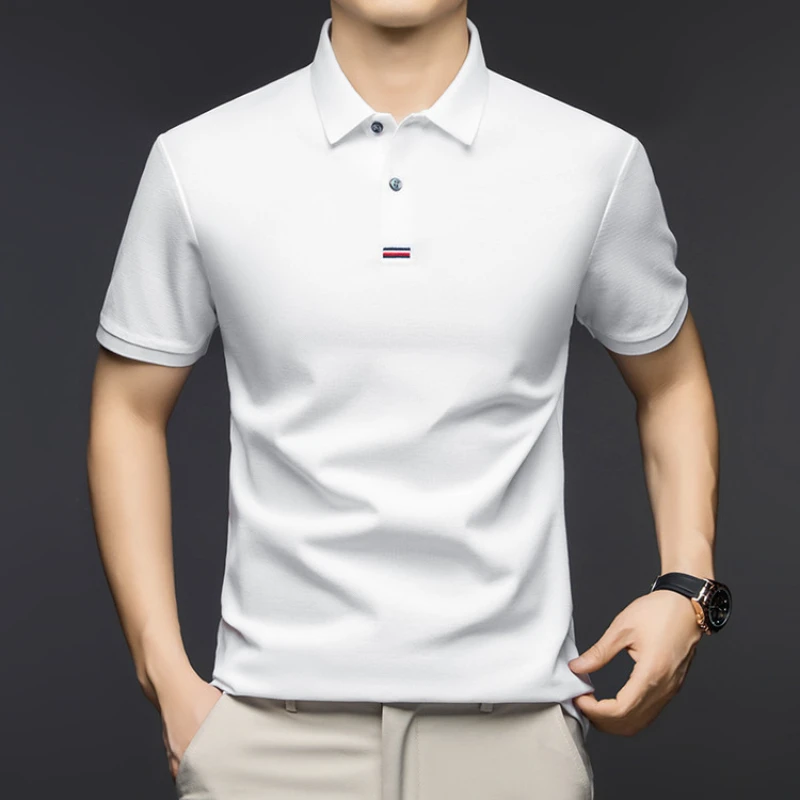 2025 New Men's Summer Pure Cotton Short Sleeved T-shirt Men's Popular Embroidery Casual Trend Short Sleeved Polo Shirt
2025 New Men's Summer Pure Cotton Short Sleeved T-shirt Men's Popular Embroidery Casual Trend Short Sleeved Polo Shirt