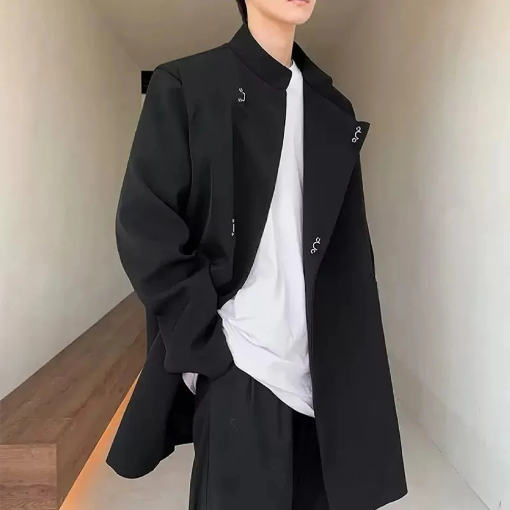2026 Spring New Men's Solid Color Long-Sleeved Jacket American Retro Fashion Trendy High Street Loose Casual Niche Men's Top
2026 Spring New Men's Solid Color Long-Sleeved Jacket American Retro Fashion Trendy High Street Loose Casual Niche Men's Top