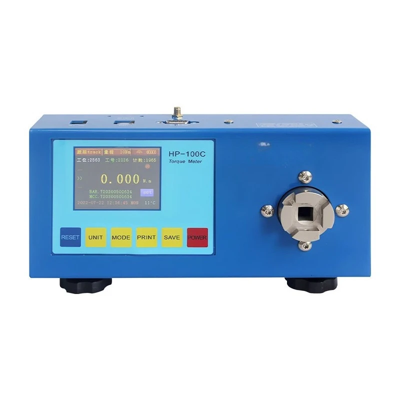 Electric screwdriver torque tester high precision, durable, metal shell, non-slip handle
Electric screwdriver torque tester high precision, durable, metal shell, non-slip handle