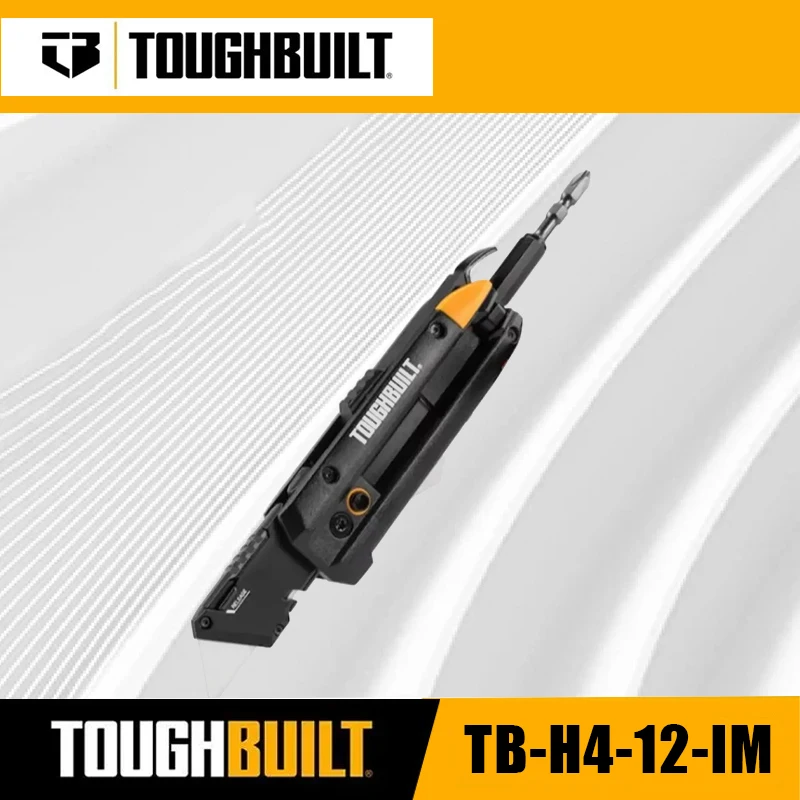 TOUGHBUILT Многоцелевой складной нож для инструментов Сверхмощный утолщенный промышленный нож для рукоделия Нож для обоев TB-H4-12-IM
TOUGHBUILT Многоцелевой складной нож для инструментов Сверхмощный утолщенный промышленный нож для рукоделия Нож для обоев TB-H4-12-IM