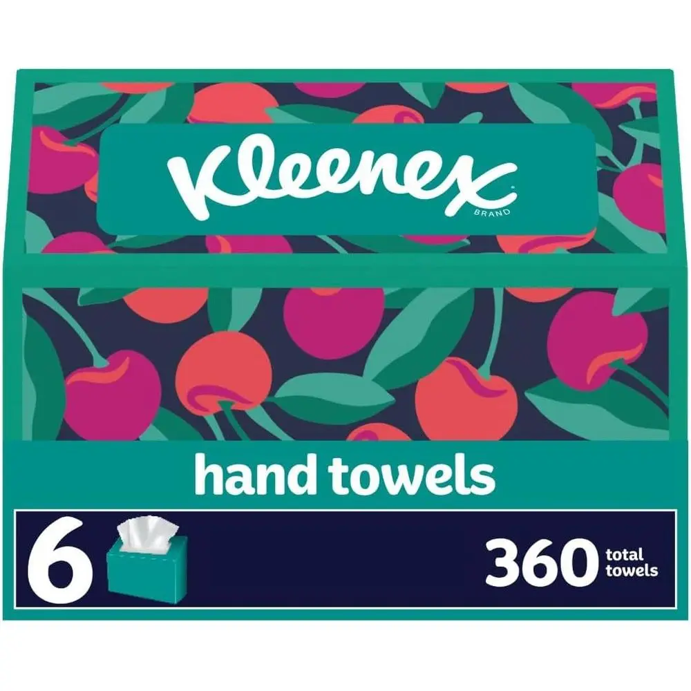 6 Packs of 60-Sheet Paper Hand Towels, Total 360 Sheets, Varying Packaging
6 Packs of 60-Sheet Paper Hand Towels, Total 360 Sheets, Varying Packaging