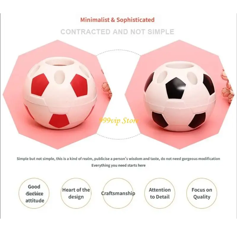 C90C Cartoon Soccer Plastic Pen Cup Multipurpose Desktop Organiser Storage Box For Offices Home Desk Organization
C90C Cartoon Soccer Plastic Pen Cup Multipurpose Desktop Organiser Storage Box For Offices Home Desk Organization