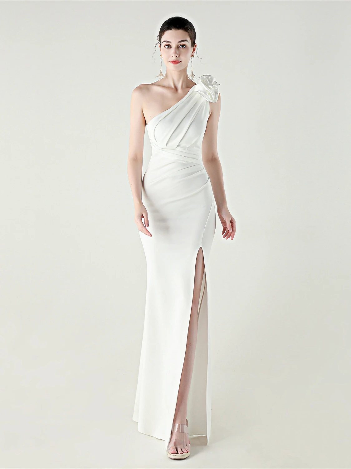 Elegant Evening Gown Women's Host 2026 New Style Banquet Important Occasion Beautiful Side Shoulder Long Dress Sexy mid Waist
Elegant Evening Gown Women's Host 2026 New Style Banquet Important Occasion Beautiful Side Shoulder Long Dress Sexy mid Waist