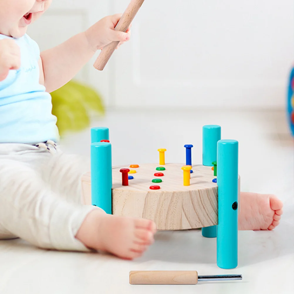Other Educational Toys Hammer Baby Child Workbench Wooden Metal Nailing Preschool Supply
Other Educational Toys Hammer Baby Child Workbench Wooden Metal Nailing Preschool Supply