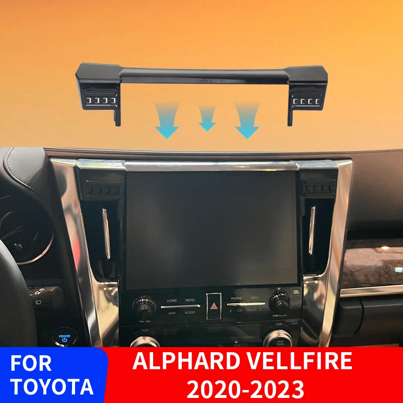 Car Mobile Phone Holder For Toyota Alphard Vellfire 2020-2023 30 Series AH30 GPS Bracket Navigation Stand Auto Accessories
Car Mobile Phone Holder For Toyota Alphard Vellfire 2020-2023 30 Series AH30 GPS Bracket Navigation Stand Auto Accessories