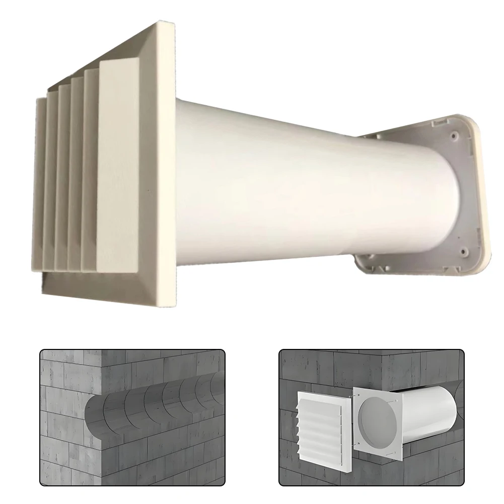 Настенный вентиляционный канал Регулируемый комплект вентиляции Простая установка на открытом воздухе Максимизированный поток воздуха для вентиляции сушилки
Настенный вентиляционный канал Регулируемый комплект вентиляции Простая установка на открытом воздухе Максимизированный поток воздуха для вентиляции сушилки