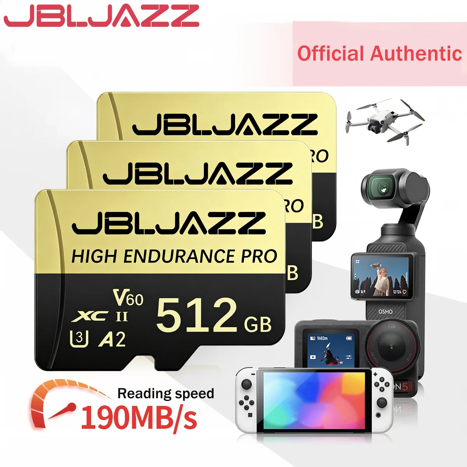 SD Card 512GB 256GB Micro SD Memory Cards For Nintendo Switch Action Camera Drone C10 U3 V60 High Speed 4K Video TF Flash Card
SD Card 512GB 256GB Micro SD Memory Cards For Nintendo Switch Action Camera Drone C10 U3 V60 High Speed 4K Video TF Flash Card