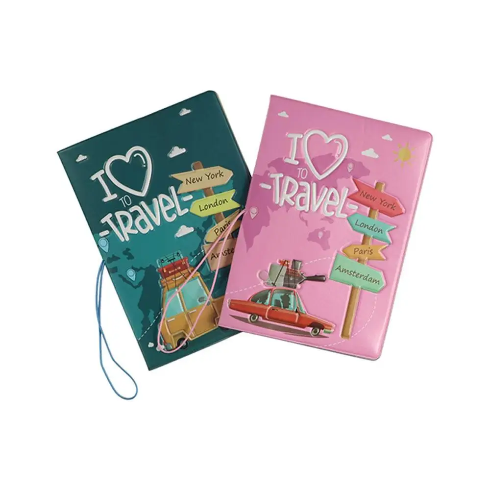 Cute Pattern Print Leather Passport Holder Airplane Check-in Card Case Certificate Storage Bag Multifunctional Ticket Holder
Cute Pattern Print Leather Passport Holder Airplane Check-in Card Case Certificate Storage Bag Multifunctional Ticket Holder