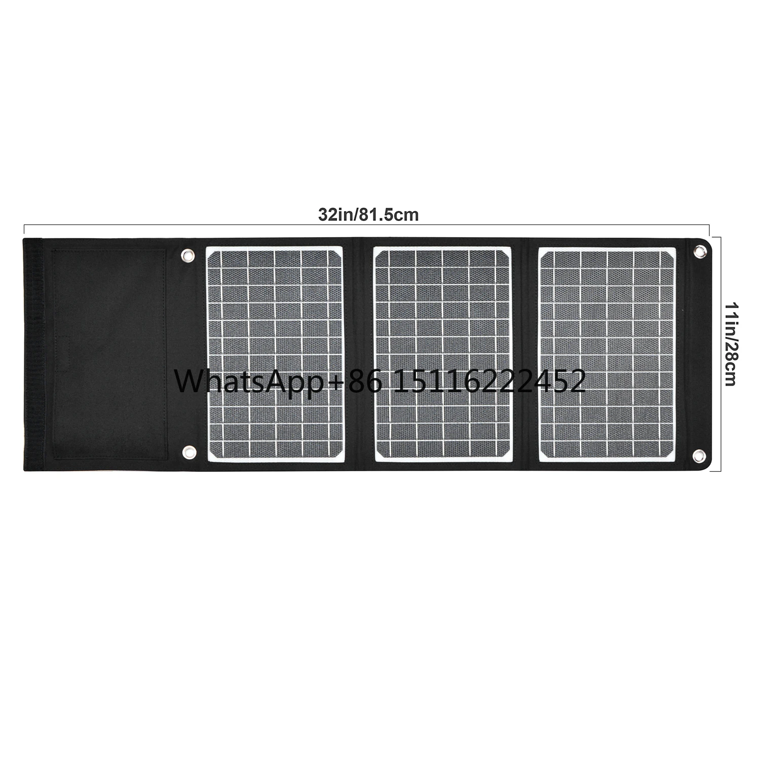 Custom 22W Waterproof ETFE Foldable Camping Solar Panel USB Type-C & Sunpower Charger for Mobile Phones Portable Easy to Carry
Custom 22W Waterproof ETFE Foldable Camping Solar Panel USB Type-C & Sunpower Charger for Mobile Phones Portable Easy to Carry