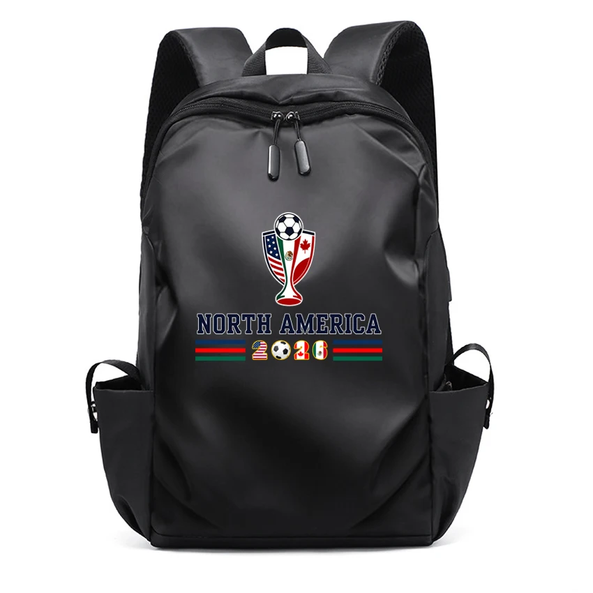 Multi-Use Laptop Backpack Unisex Notebook Bag Waterproof Computer Bag 2026 USA Canada Mexico Soccer Print USB Charging Rucksack
Multi-Use Laptop Backpack Unisex Notebook Bag Waterproof Computer Bag 2026 USA Canada Mexico Soccer Print USB Charging Rucksack