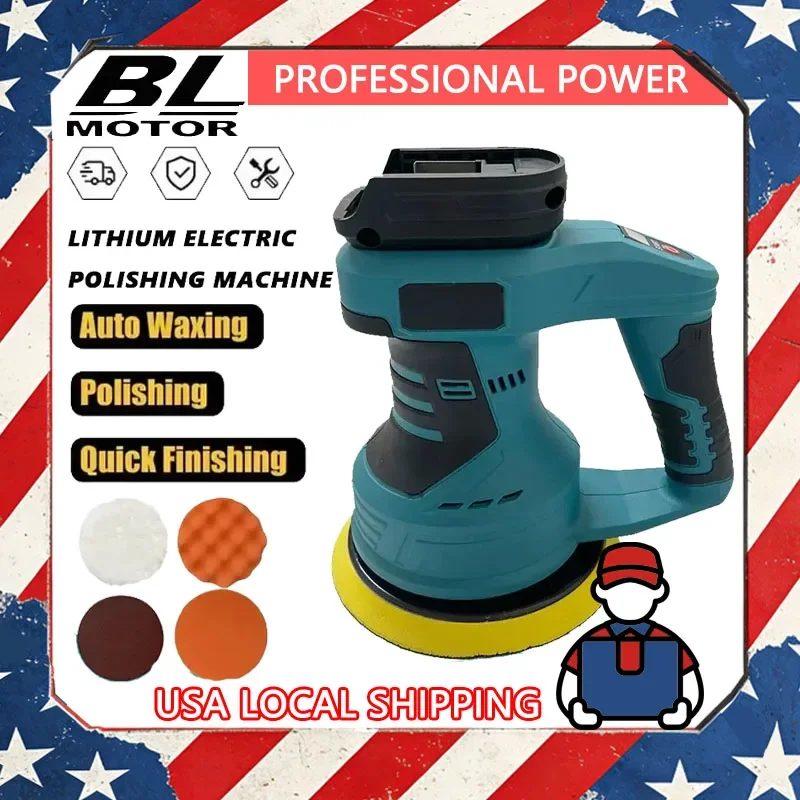 Fit Makita 8 Gears Cordless Polisher Rechargeable Car Buffer Polisher Machine Electric Rotary Tool Fit 18V Battery
Fit Makita 8 Gears Cordless Polisher Rechargeable Car Buffer Polisher Machine Electric Rotary Tool Fit 18V Battery