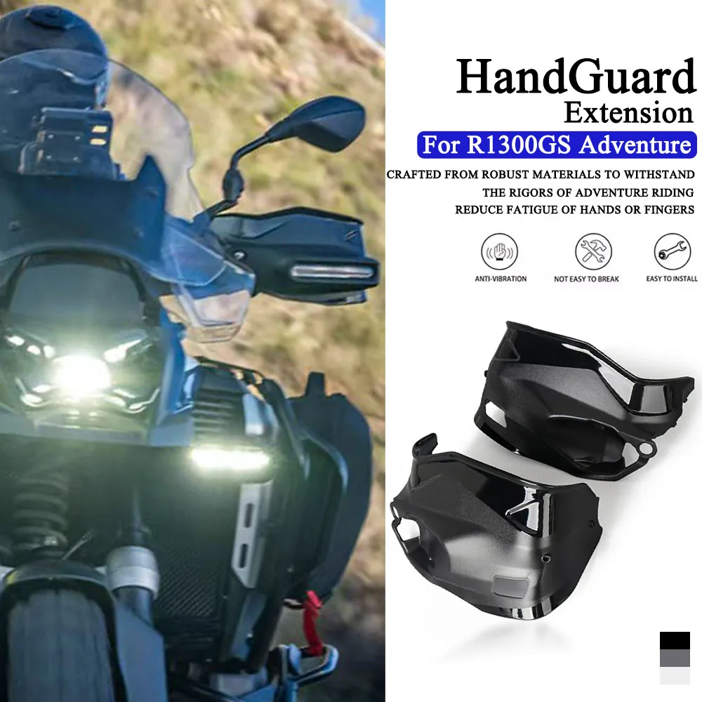 For BMW R1300GS Adventure R1300 GSA R1300GS ADV 2023-2025 Motorcycle Handguard Hand shield Protector Windshield Extension Kit