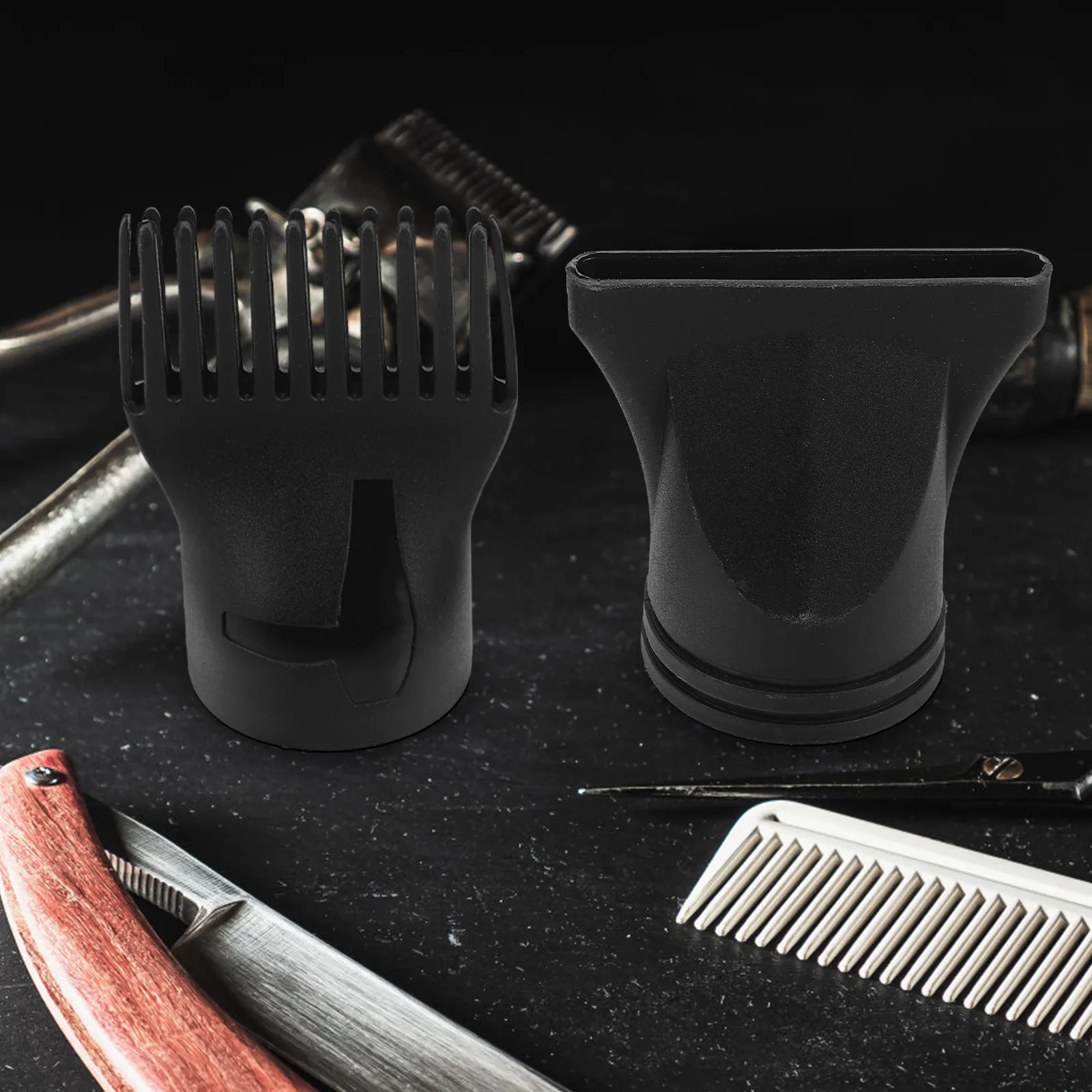 2Pcs Hair Dryer Nozzle Salon Styling Attachment Flat Duckbill Comb Plastic Easy Install Universal Blow Dryer Accessory
2Pcs Hair Dryer Nozzle Salon Styling Attachment Flat Duckbill Comb Plastic Easy Install Universal Blow Dryer Accessory