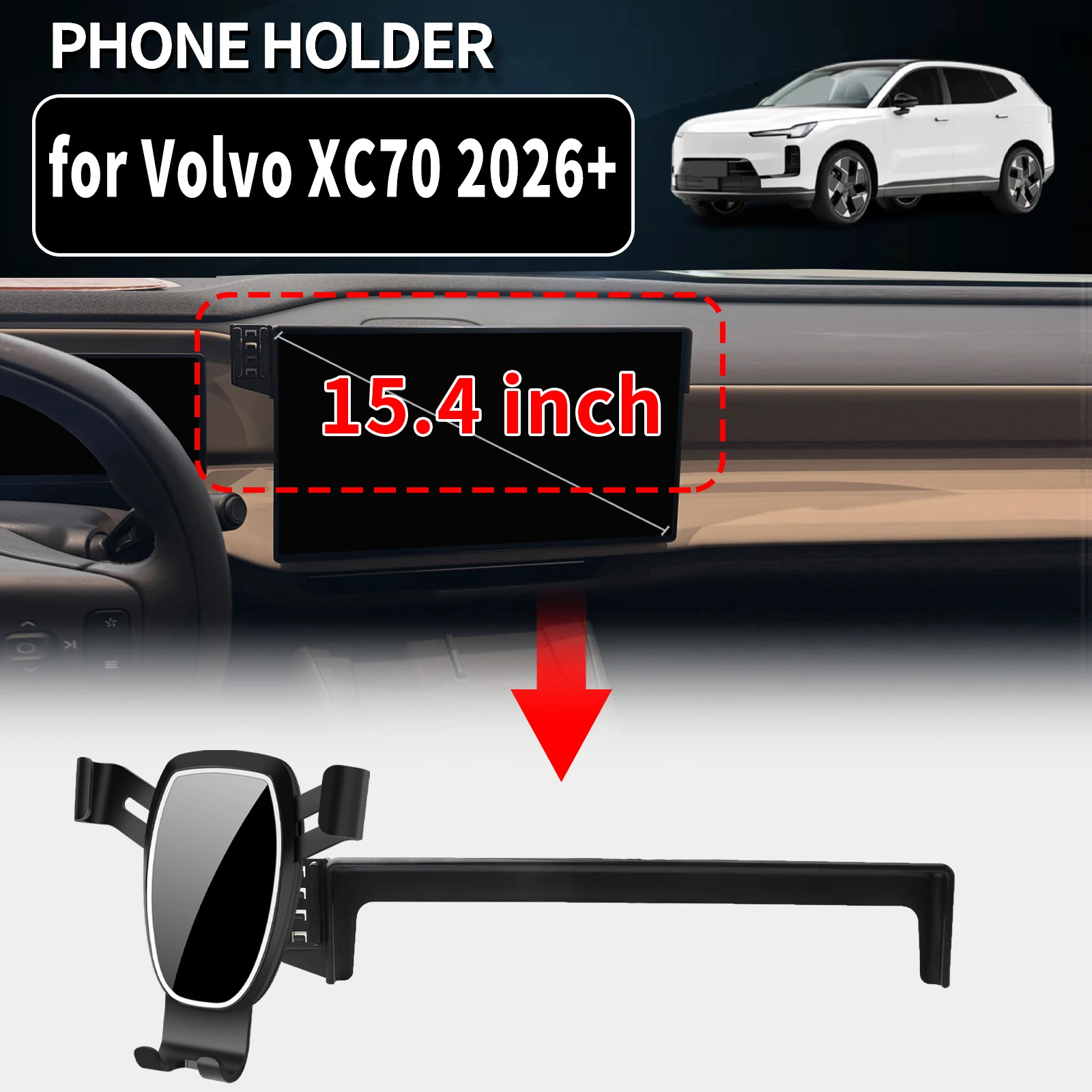 for Volvo XC70 2026 2027 2028 Vehicle-Specific Phone Holder Mount Car GPS Stand Easy Fix Auto Accessories
for Volvo XC70 2026 2027 2028 Vehicle-Specific Phone Holder Mount Car GPS Stand Easy Fix Auto Accessories