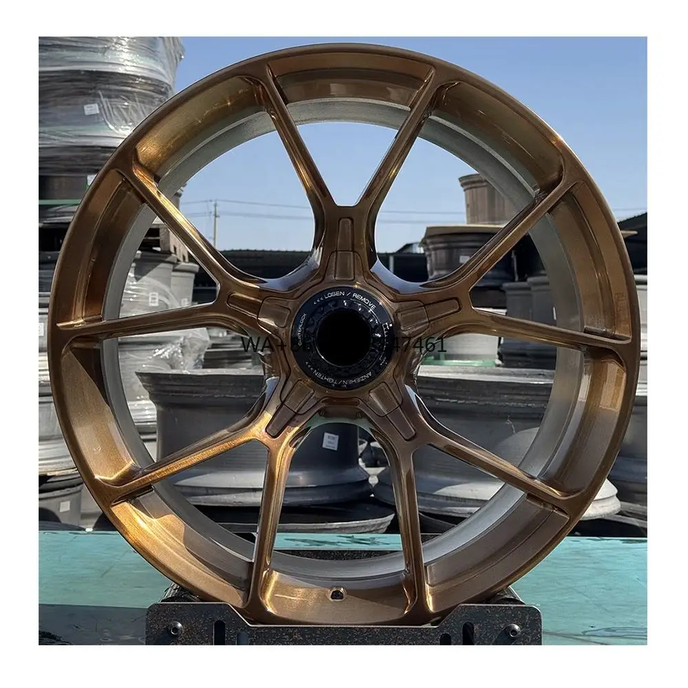 for Custom Size18-24 Inch Center Lock Car Wheels 6061-T6 Alloy Racing Car Wheel Custom Brushed Bronze Wheel Rims
for Custom Size18-24 Inch Center Lock Car Wheels 6061-T6 Alloy Racing Car Wheel Custom Brushed Bronze Wheel Rims