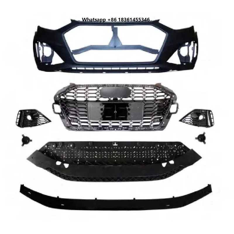 For A4 RS4 Tuning Parts For 2020-2024 Models High Quality PP Material Front Bumper
For A4 RS4 Tuning Parts For 2020-2024 Models High Quality PP Material Front Bumper
