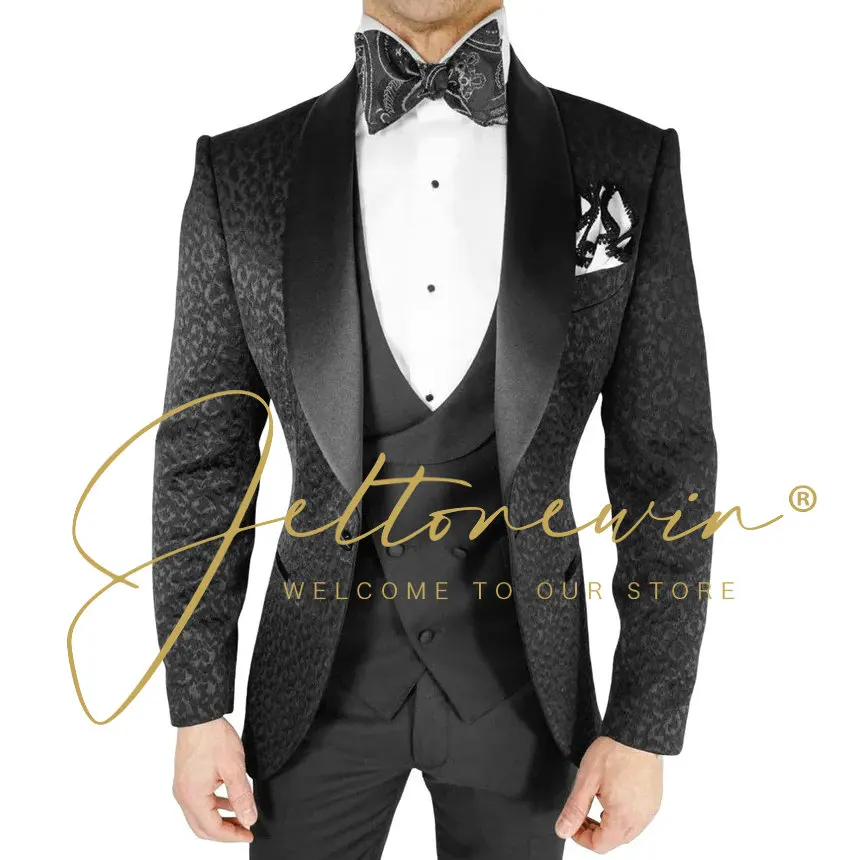 Men Suit 3 Pieces Tuxedo Groom Wedding Suits Set Men Business Blazer Jacket Pants Vest Lapel Suit Conjuntos De Blazer Costume
Men Suit 3 Pieces Tuxedo Groom Wedding Suits Set Men Business Blazer Jacket Pants Vest Lapel Suit Conjuntos De Blazer Costume
