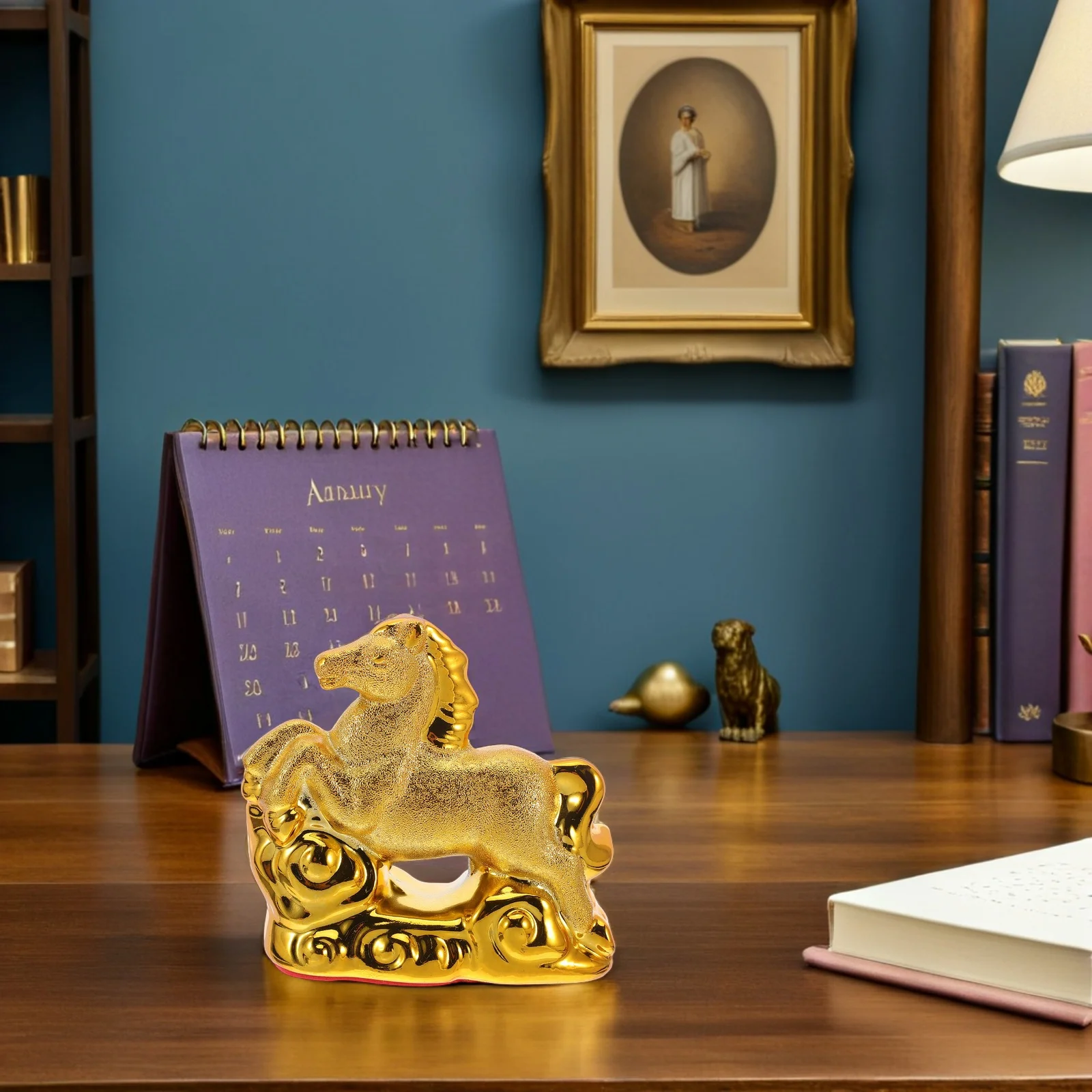 Home Decor Horse Ceramic Figurines Decorative Running Statues Handmade Golden Figures
Home Decor Horse Ceramic Figurines Decorative Running Statues Handmade Golden Figures