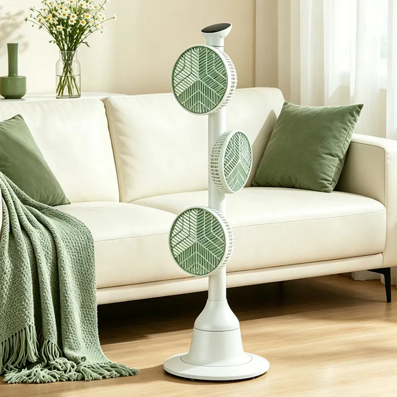 Three-head silent fan integrated high wind rotating multi-head household air circulation fan
Three-head silent fan integrated high wind rotating multi-head household air circulation fan