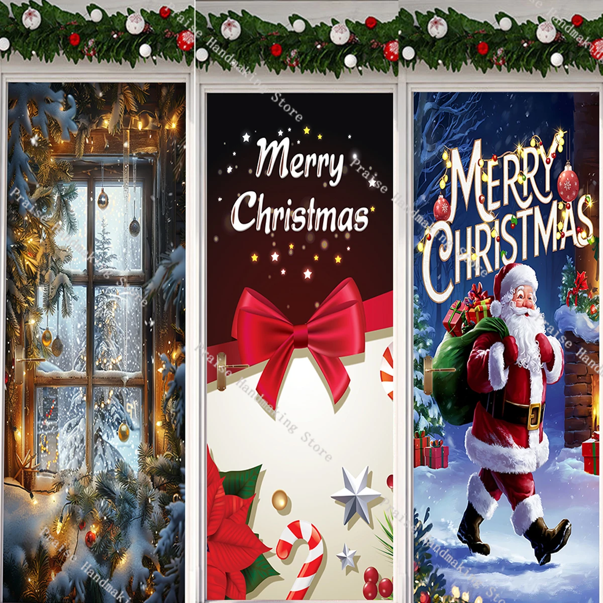 Christmas Tree Snowman Door Stickers Merry Xmas Mural Decal Festival Party Home Outdoors Decor Wallpaper Poster Self-adhesive
Christmas Tree Snowman Door Stickers Merry Xmas Mural Decal Festival Party Home Outdoors Decor Wallpaper Poster Self-adhesive