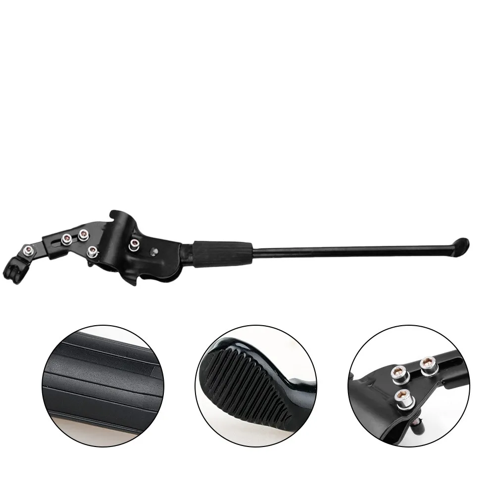 Adjustable Black Aluminum Alloy Bike Leg Bracket Stable Kickstand for Mountain Road Bikes Bike Leg Support Kickstand
Adjustable Black Aluminum Alloy Bike Leg Bracket Stable Kickstand for Mountain Road Bikes Bike Leg Support Kickstand