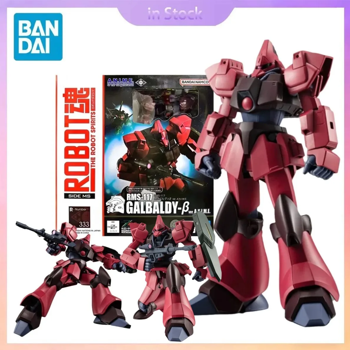 In Stock Original Bandai Genuine The Robot Spirits RMS-117Galbaldy-β Gundam Anime Collection Action Figure Model Kits Toys Gifts
In Stock Original Bandai Genuine The Robot Spirits RMS-117Galbaldy-β Gundam Anime Collection Action Figure Model Kits Toys Gifts