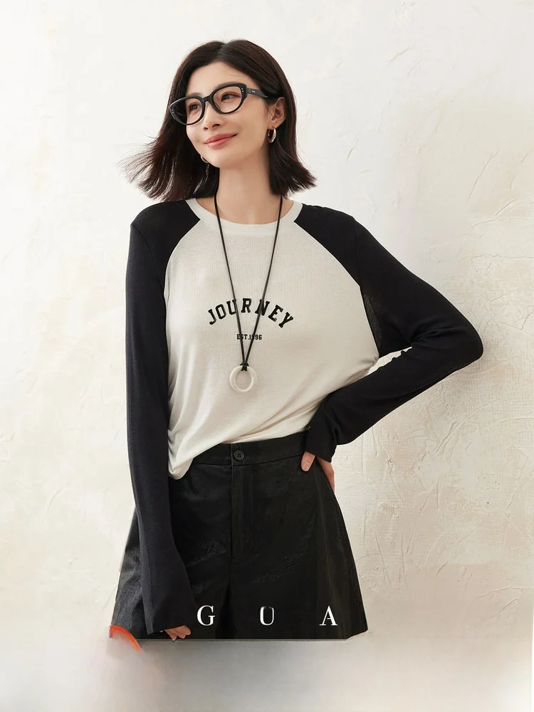 American Sle Sweet Heart Pumpkin Valley 2025 New Faion Loose Long Sve round Ne Embroidered Color Blo T-irt
American Sle Sweet Heart Pumpkin Valley 2025 New Faion Loose Long Sve round Ne Embroidered Color Blo T-irt