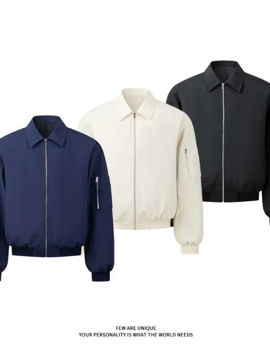 Мужская повседневная куртка свободного кроя, осенняя новинка, модный тренд, парное пальто с отложным воротником, корейская версия, утепленное хлопковое
Мужская повседневная куртка свободного кроя, осенняя новинка, модный тренд, парное пальто с отложным воротником, корейская версия, утепленное хлопковое