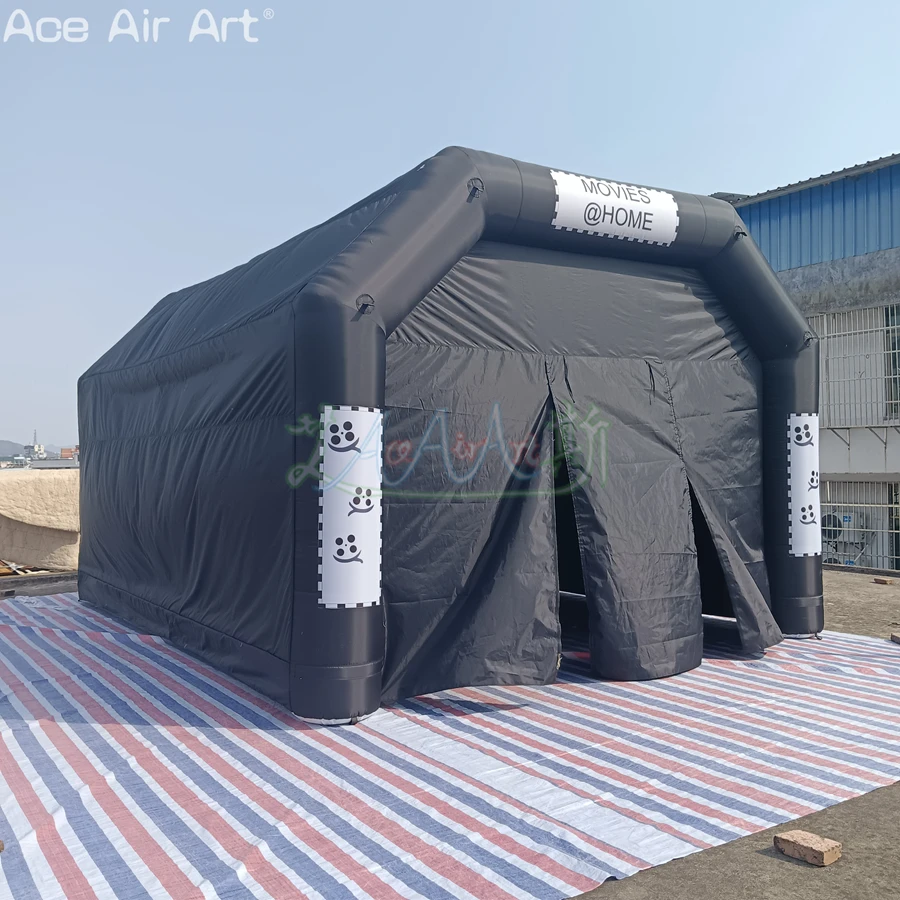 Giant Portable Tower Style Tunnel Film Marquee Inflatable Mobile Movie Theater VIP Cinema Lounge With Screen And Foldable Door
Giant Portable Tower Style Tunnel Film Marquee Inflatable Mobile Movie Theater VIP Cinema Lounge With Screen And Foldable Door
