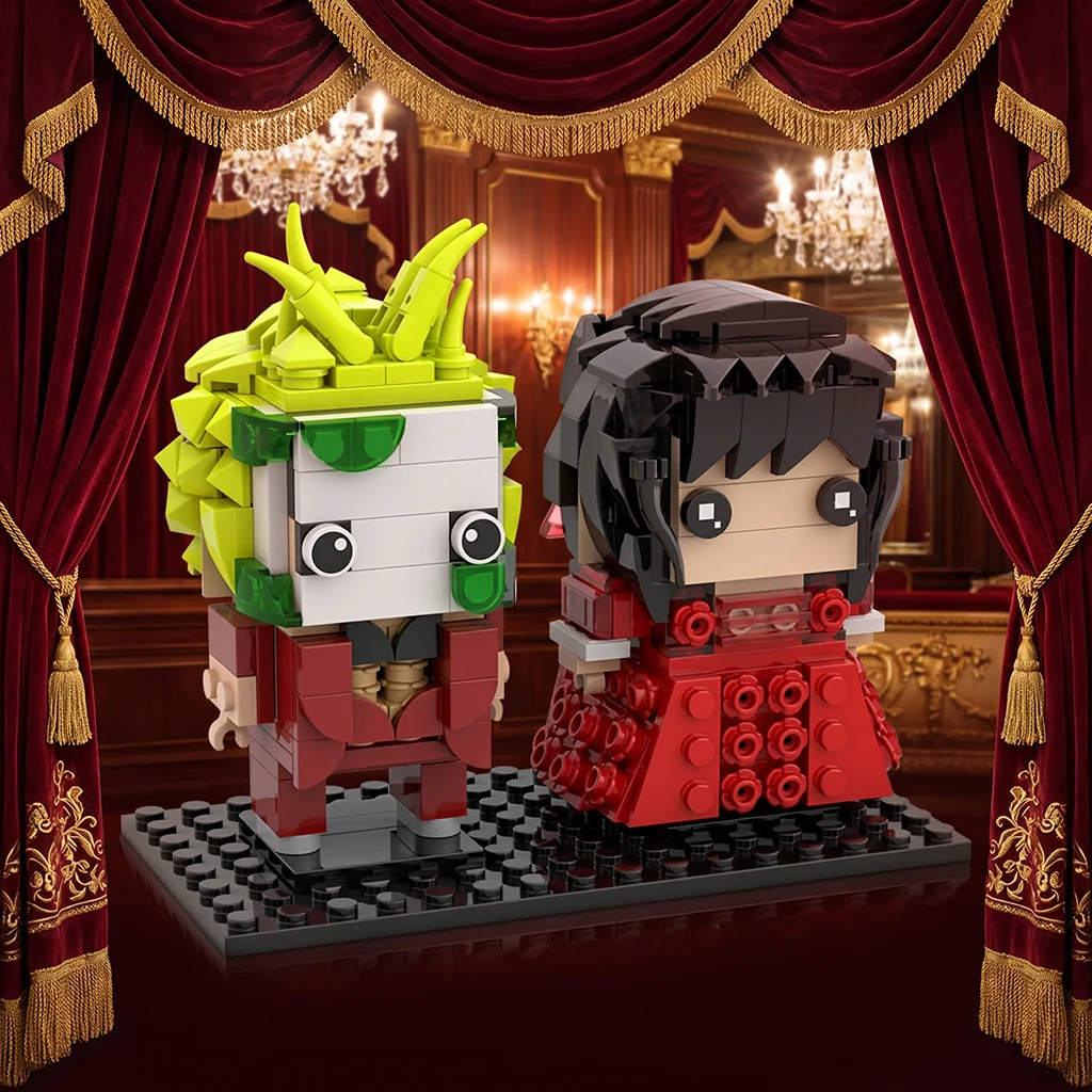 MOC Bio-Exorcist Ghost and Red Bride Building Blocks Horror Comedy Movie Characters Bricks Model Adults Collection
MOC Bio-Exorcist Ghost and Red Bride Building Blocks Horror Comedy Movie Characters Bricks Model Adults Collection